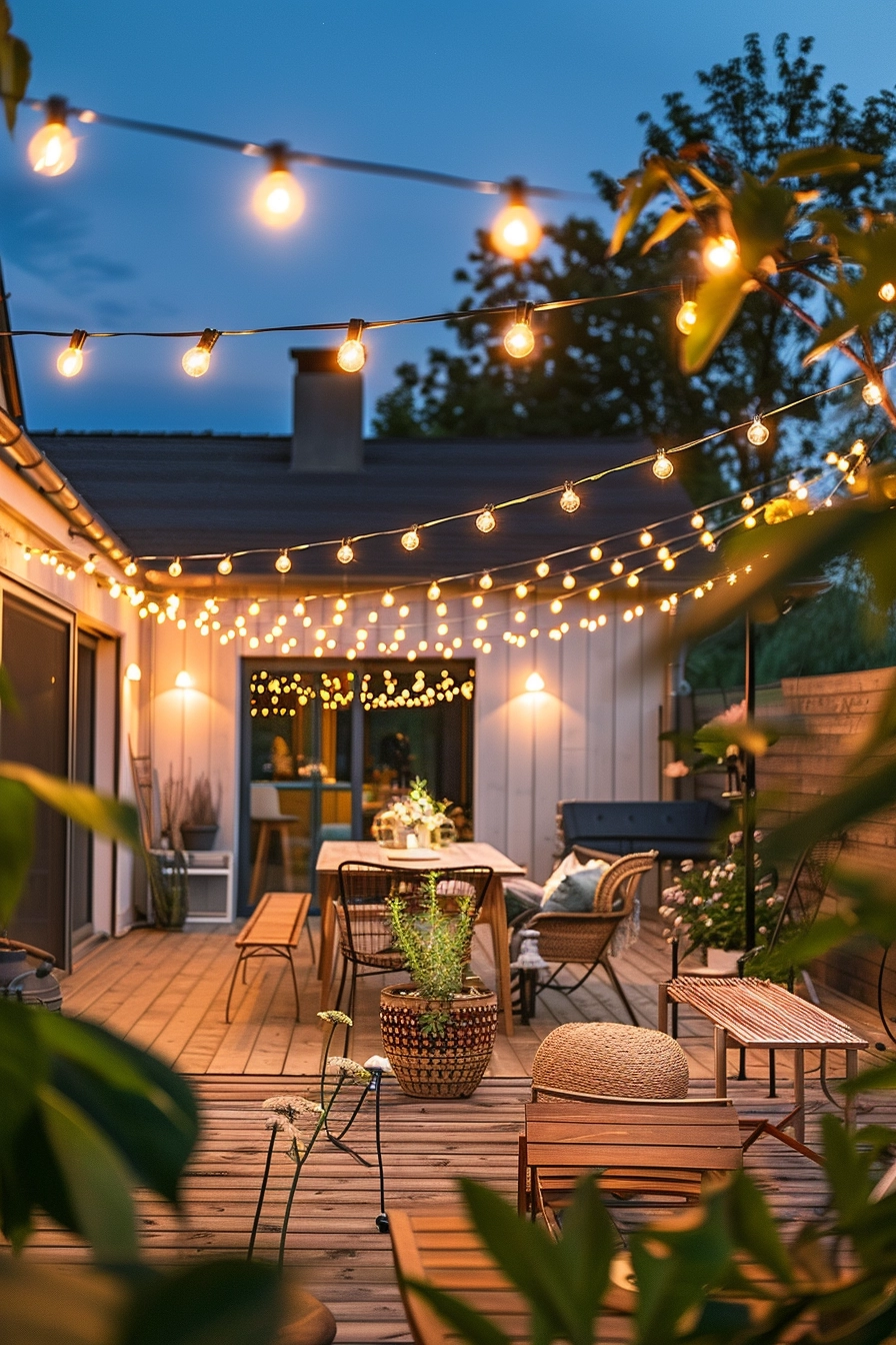 Highlight Your Deck or Patio with Lanterns and Ground Lights