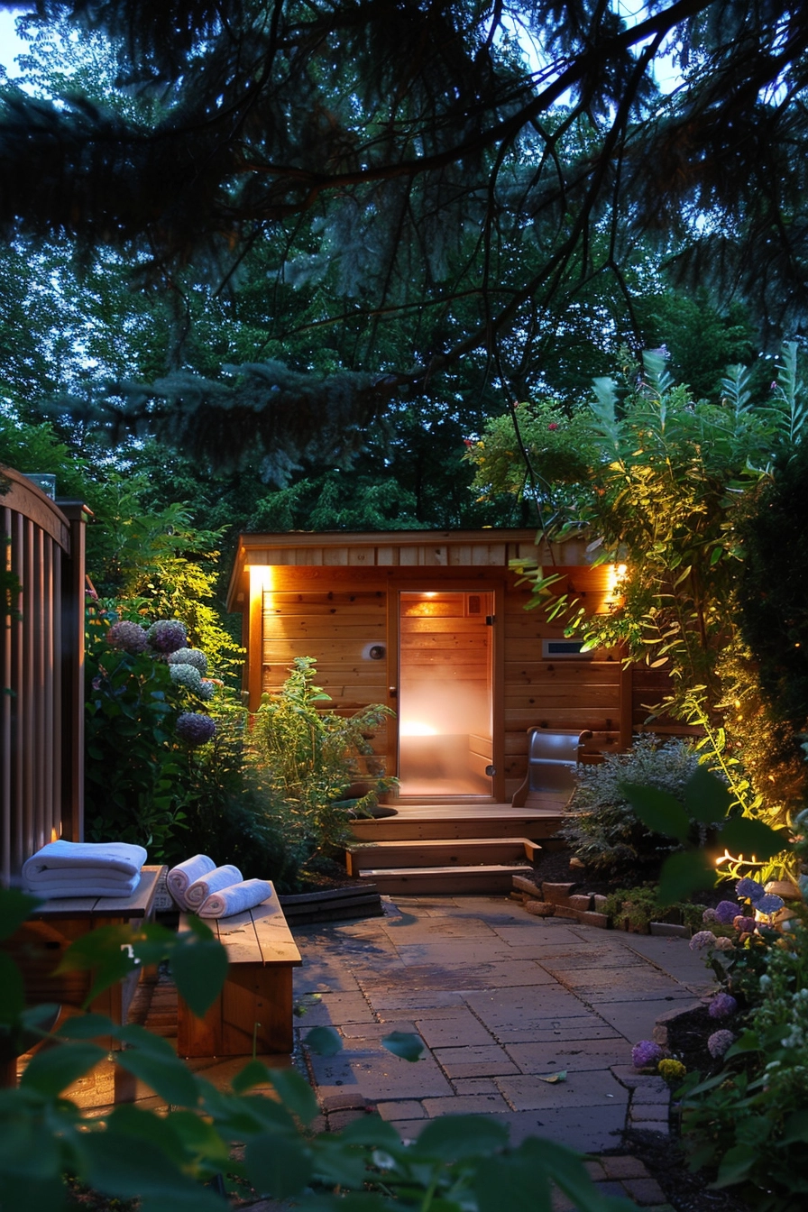The Benefits of Adding a Backyard Sauna or Hot Tub