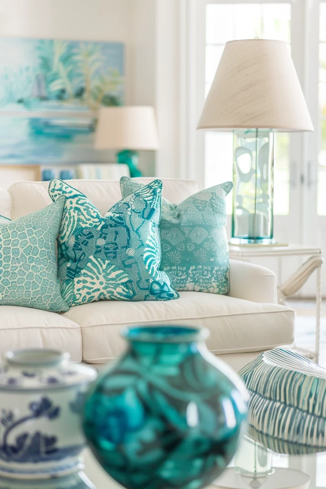 Coastal Color Palettes for a Serene Living Room