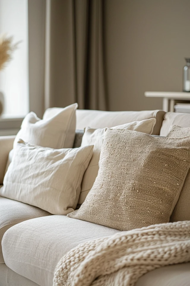 Styling a Cream Sofa Room