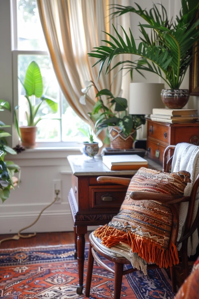 Creating a Chic and Professional Home Office with Boho Style