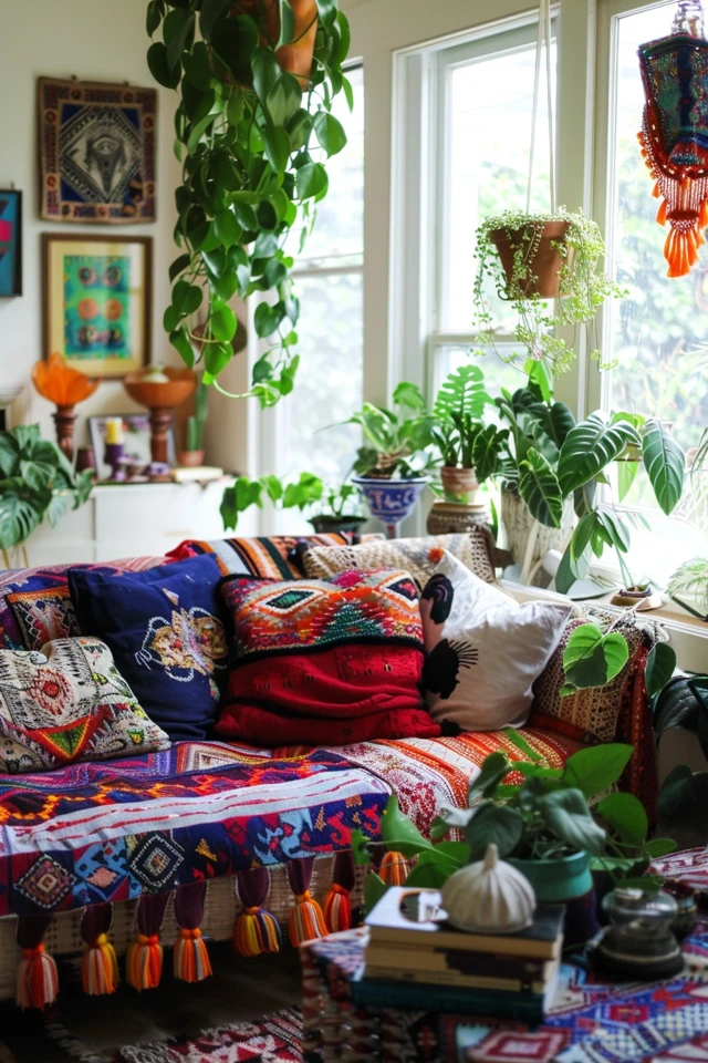 Modern Bohemian Living Room Decor Ideas