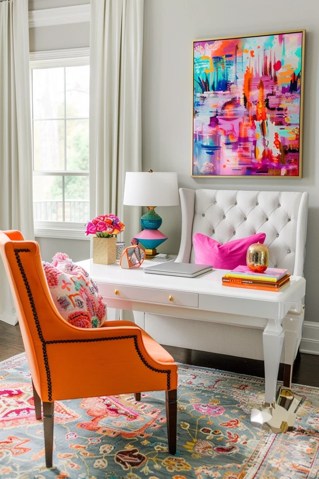 Zen Glam Sanctuary: Creating a Tranquil Environment for Work