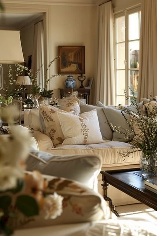 Chic French Country Living Room Decor Tips