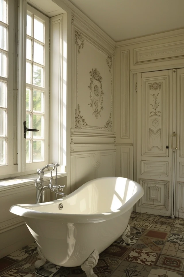 French Country Bathroom Decor