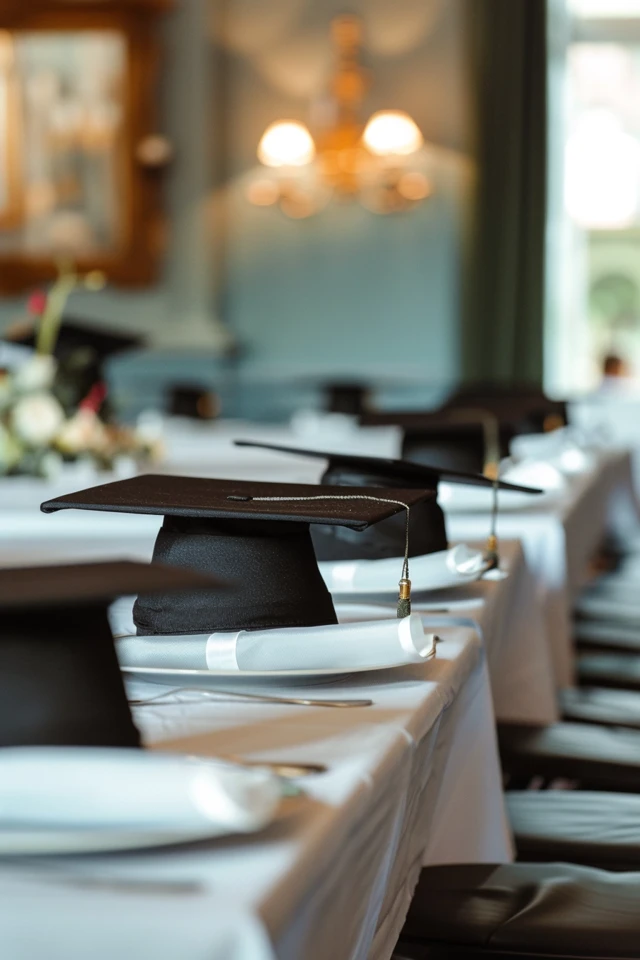 Delicious Food and Refreshing Drinks for an Indoor Graduation Party