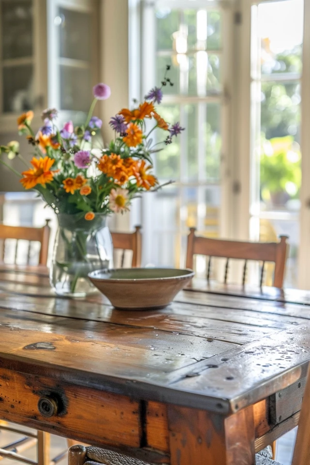 Farmhouse Dining Table Selections: Rustic Charm:
