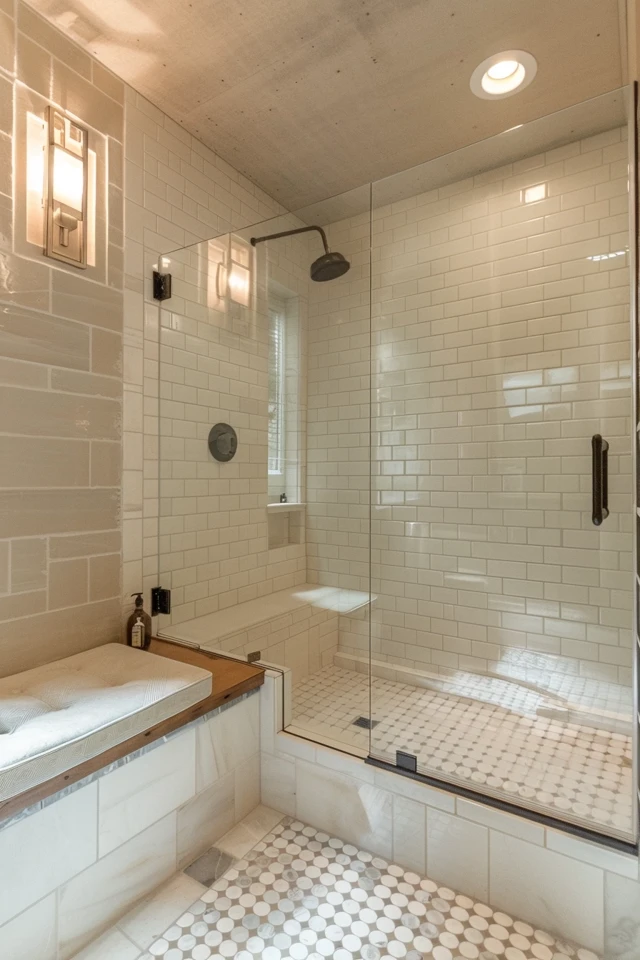 How to Make a Small Shower Look Bigger - photo 2
