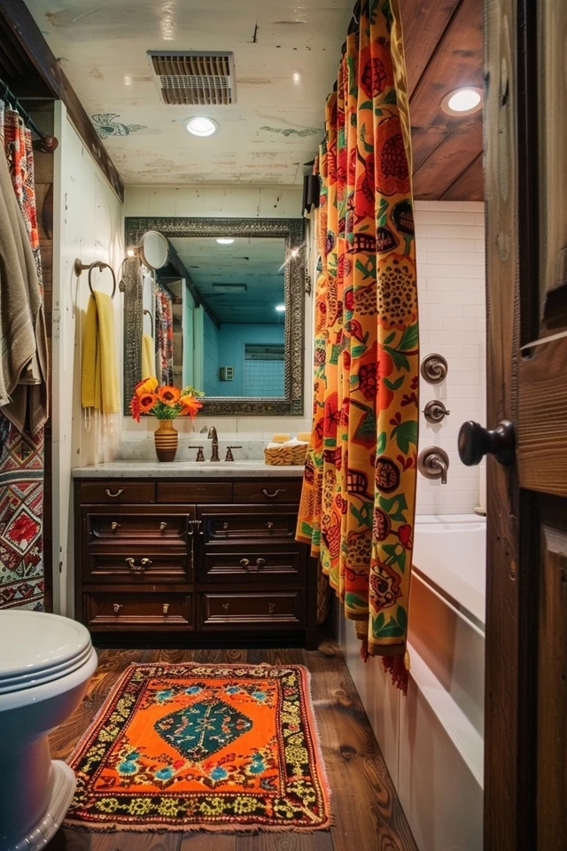 Bohemian Bathroom Ideas: Chic & Eclectic Designs