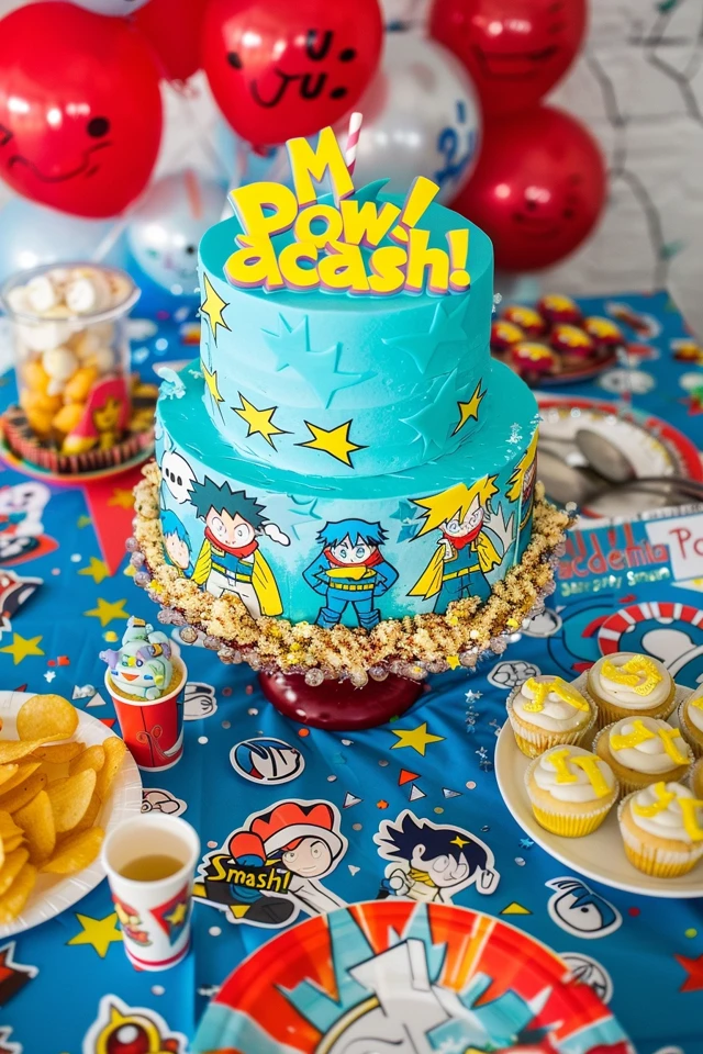 Fun Activities and Party Favors for a My Hero Academia Party