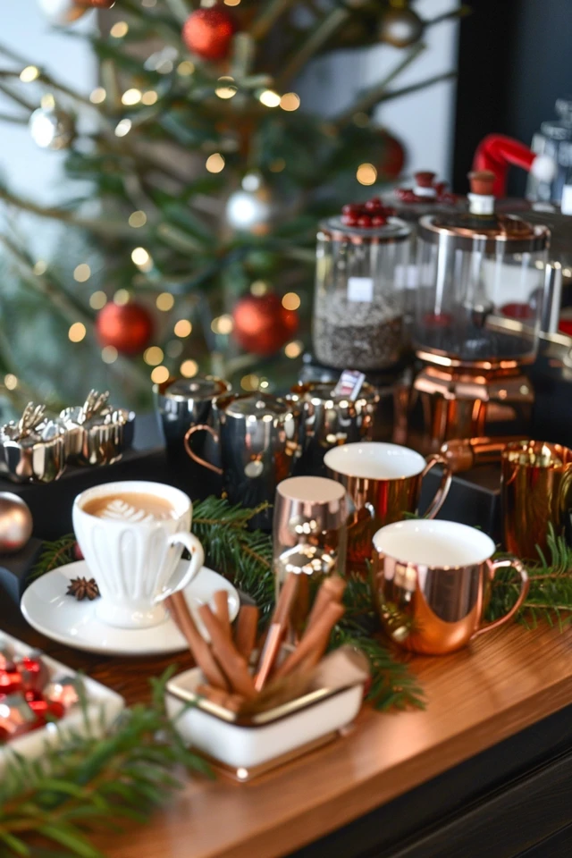 How to Create a Festive Coffee Bar for the Holidays