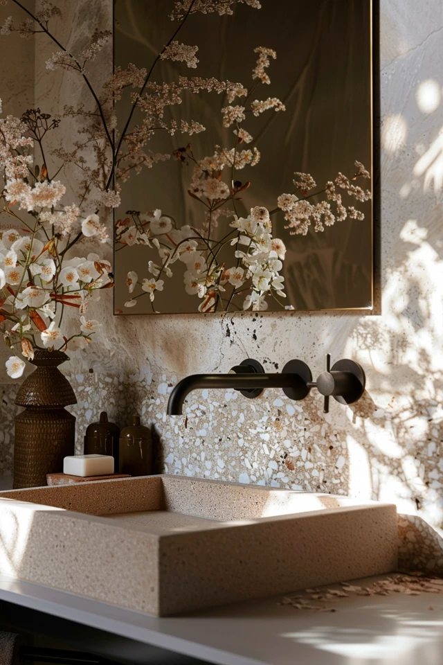 Wallpaper – Chic Powder Room Accent Wall | Ideas to Dazzle