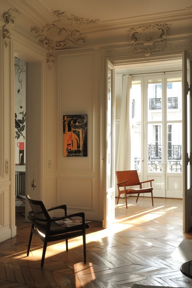 Architectural Features and Color Palette