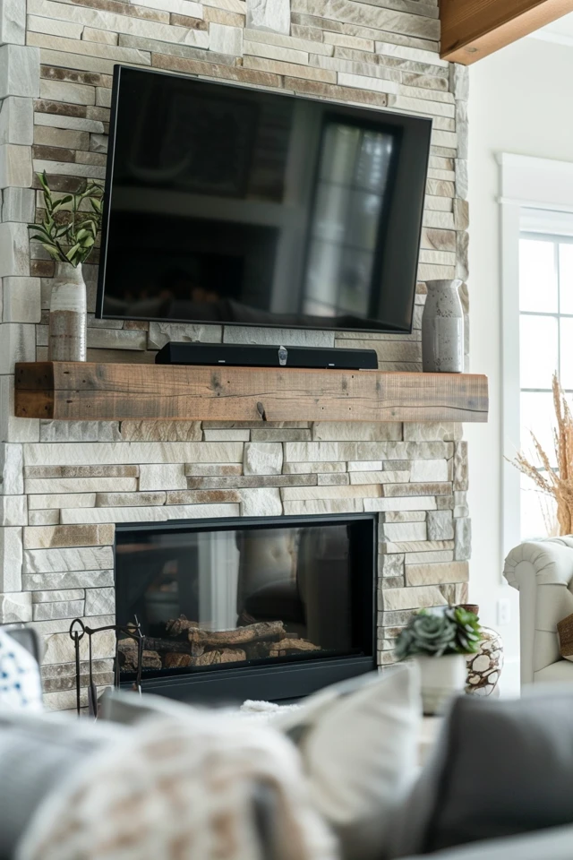 Cable Management Solutions for TV Above Fireplace