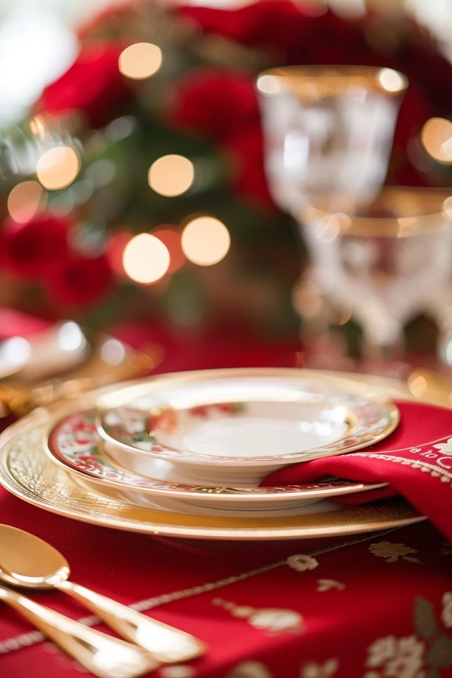 Expressing Your Style with Red and Gold Themes