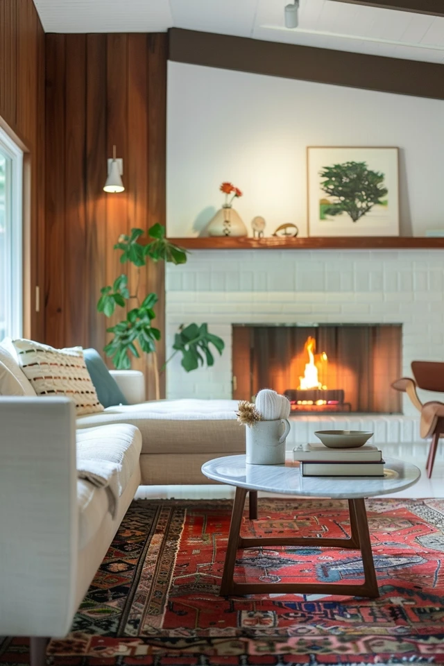 Mid Century Modern Mantel Decor Ideas I Love