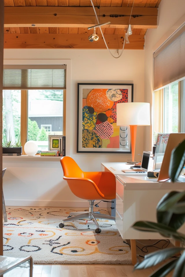Essential Elements of a Mid-Century Home Office - photo 3
