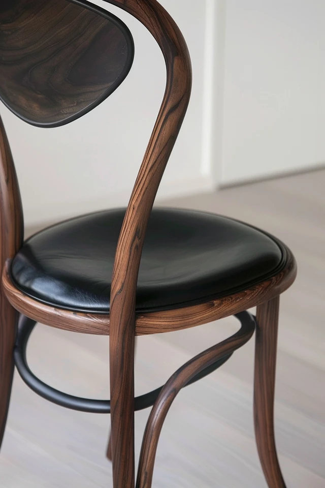 Mid-Century Modern Upholstered Dining Chairs
