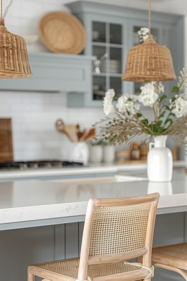 Experimenting with Coastal Kitchen Colors