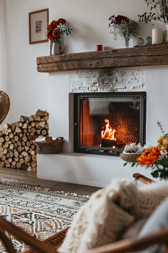Decorating the Wall Space Above the Fireplace
