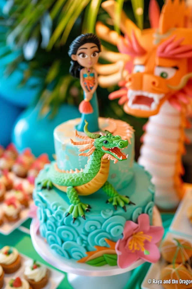 Raya Birthday Party Invitations