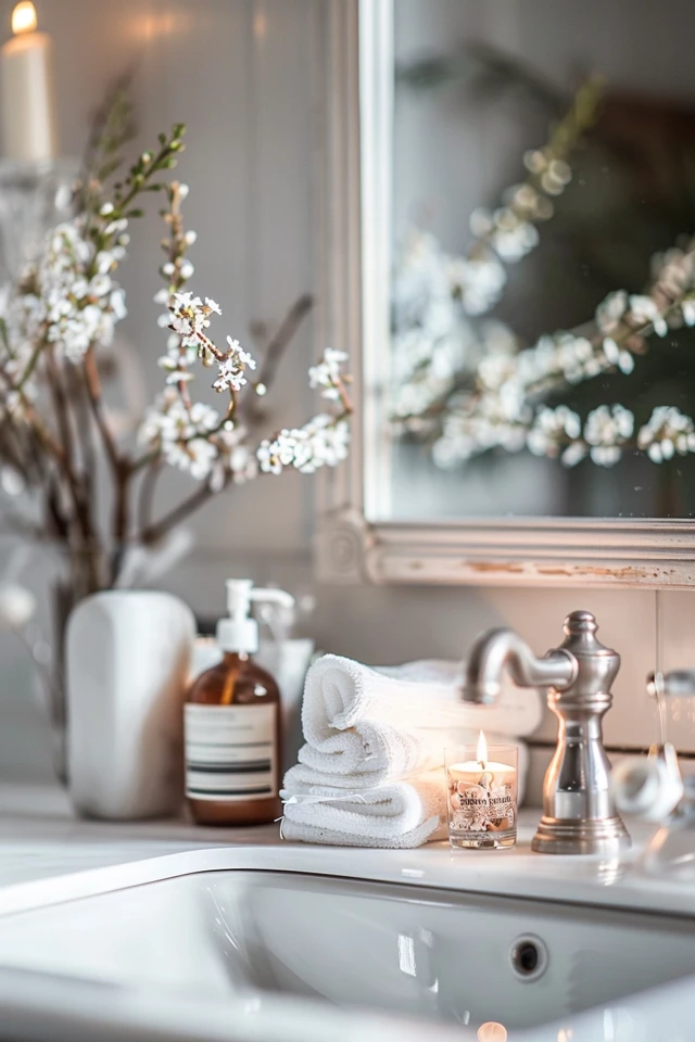 French Country Shower Room