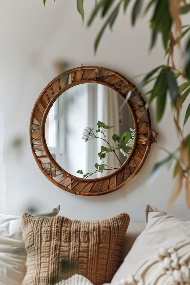 Transform Your Living Room with Creative Mirror Decor