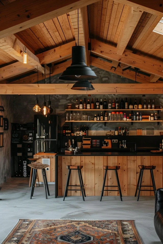 Best Man Cave Garage Designs for Ceiling - photo 2
