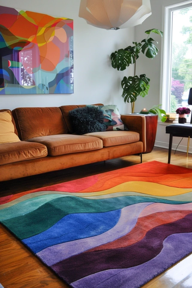 Highlighting Your Decor with a Mid Century Modern Rug