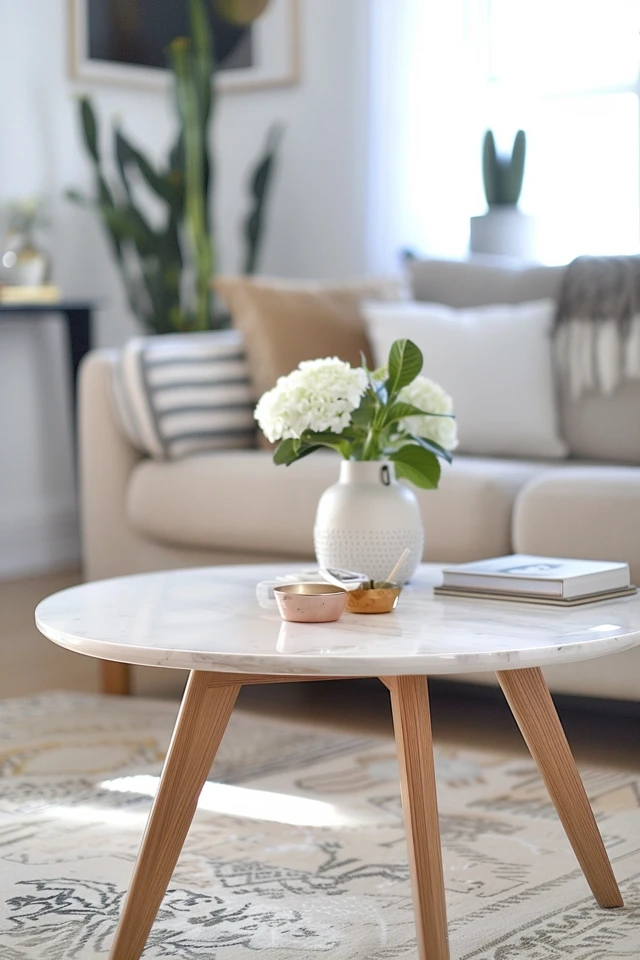 Nordic Living Room Decor: Elevate your space with a Scandinavian Coffee Table