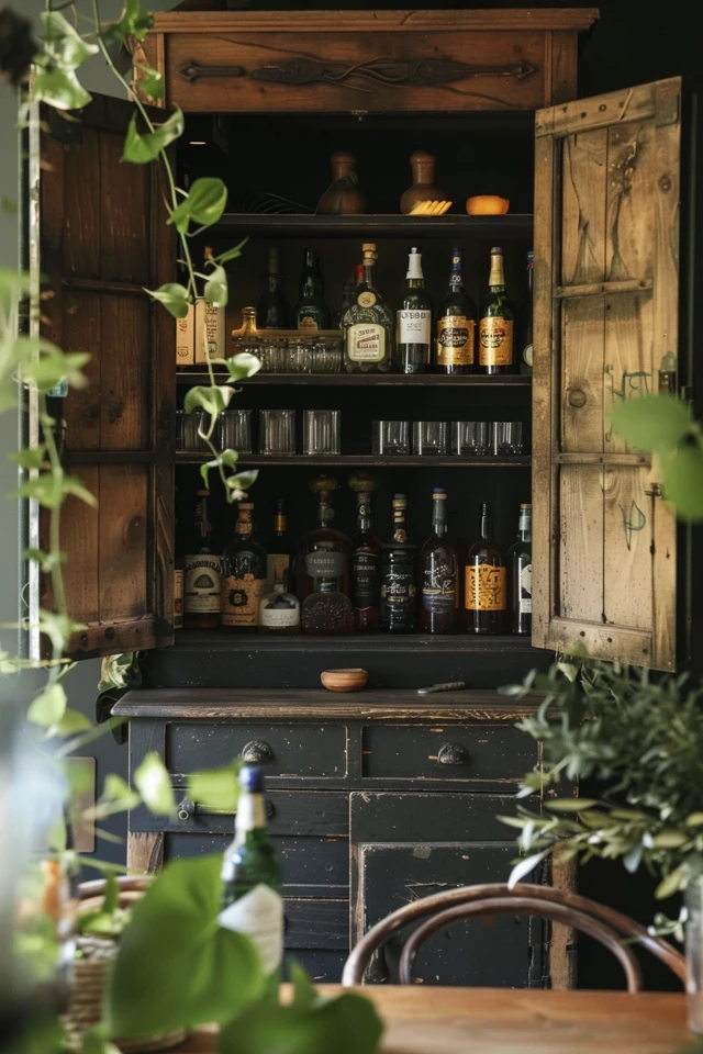Farmhouse Home Bar Designs and Layouts