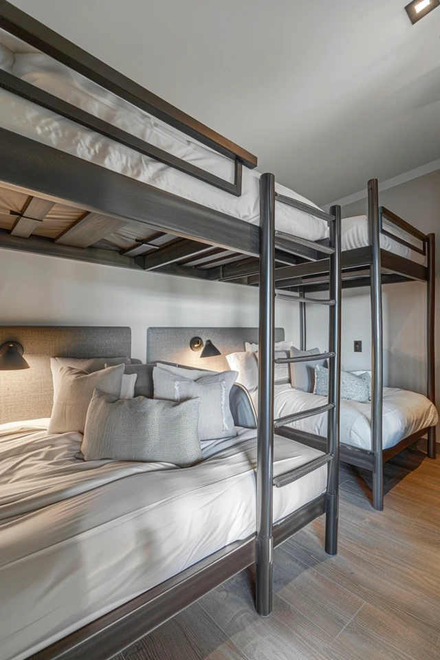 Bed Nook in a Closet