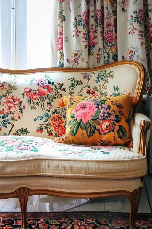 Elegant French Style Settee