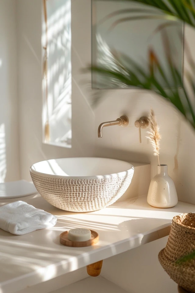 Minimalist Boho Bathroom Inspiration & Tips