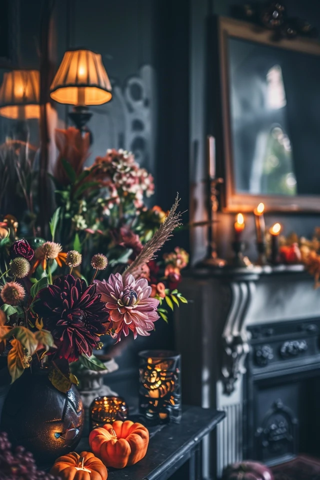 Haunted Mansion Inspired Living Room Decor