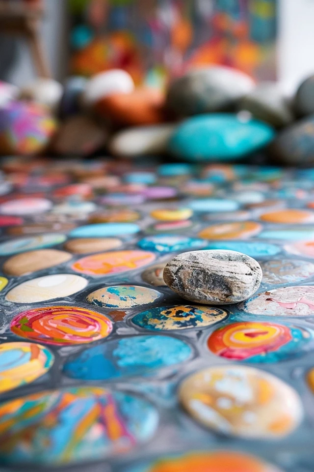 Easy Thanksgiving Rock Painting Ideas for Kids - photo 2