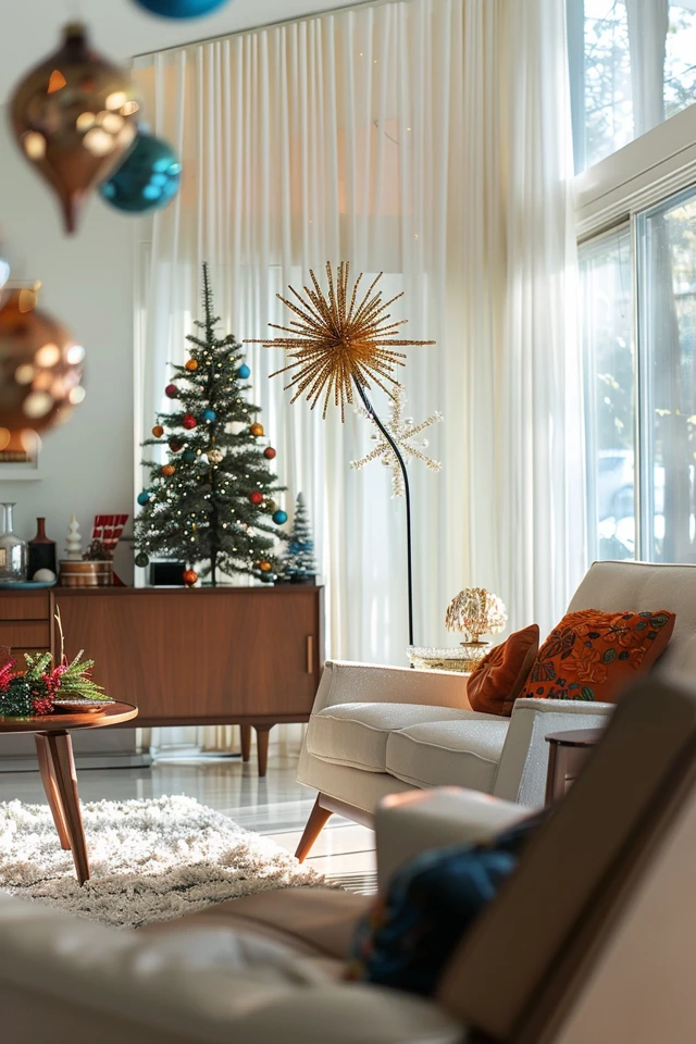 Key Tips for Minimalist Mid Century Modern Christmas Decor