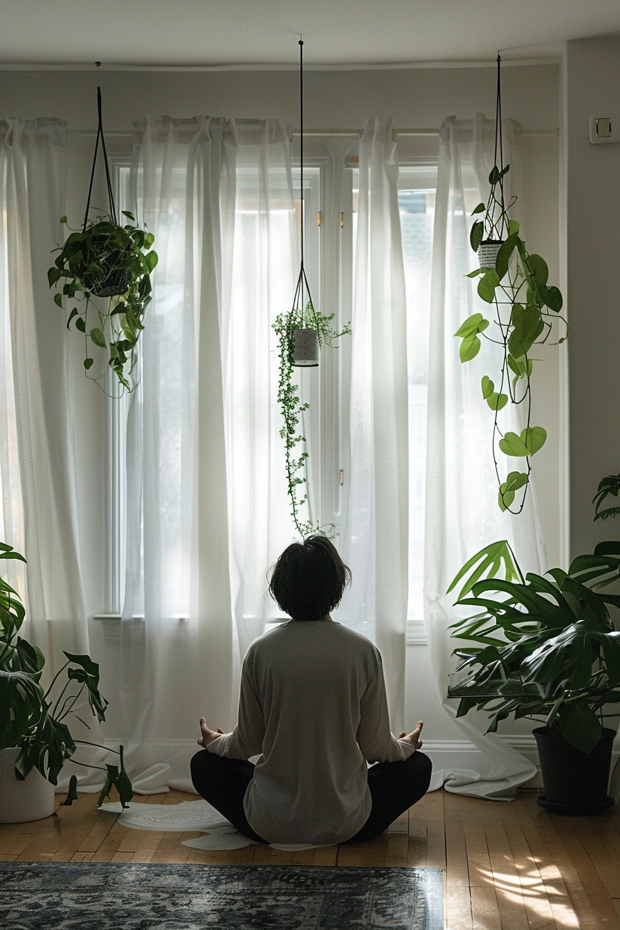 Peace Lily for Air Purification and Mold Removal