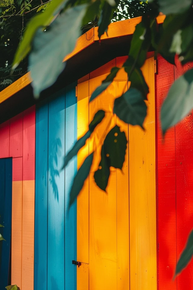 Shed Color Combinations for a Gorgeous Backyard