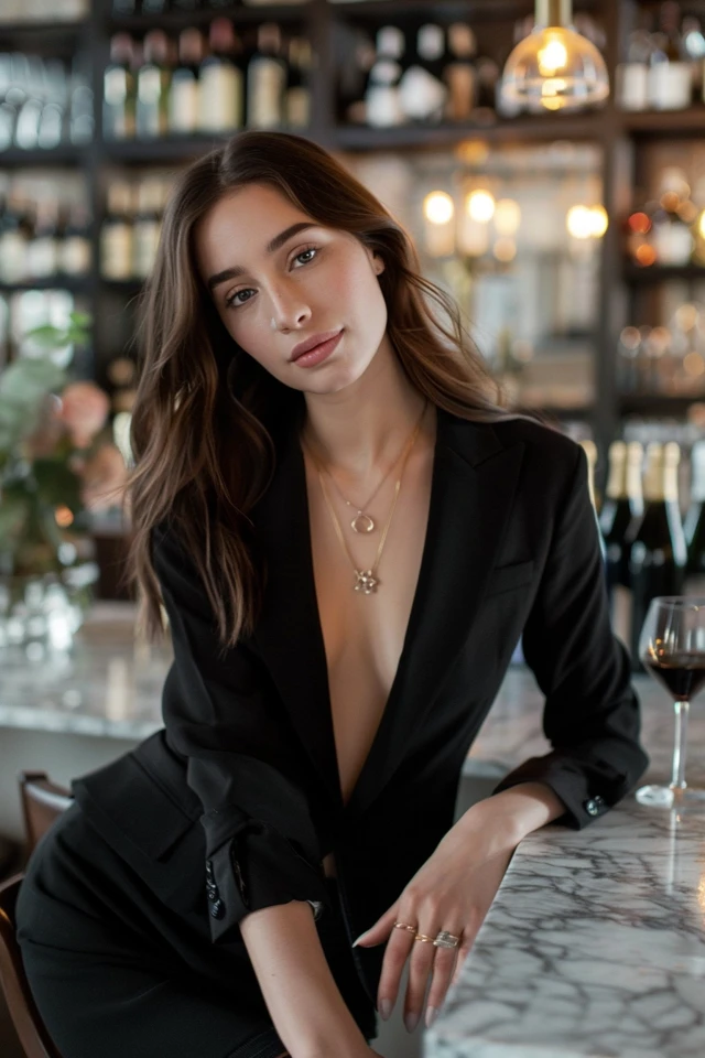 Stylish All Black Outfit Ideas for a Night Out - photo 2