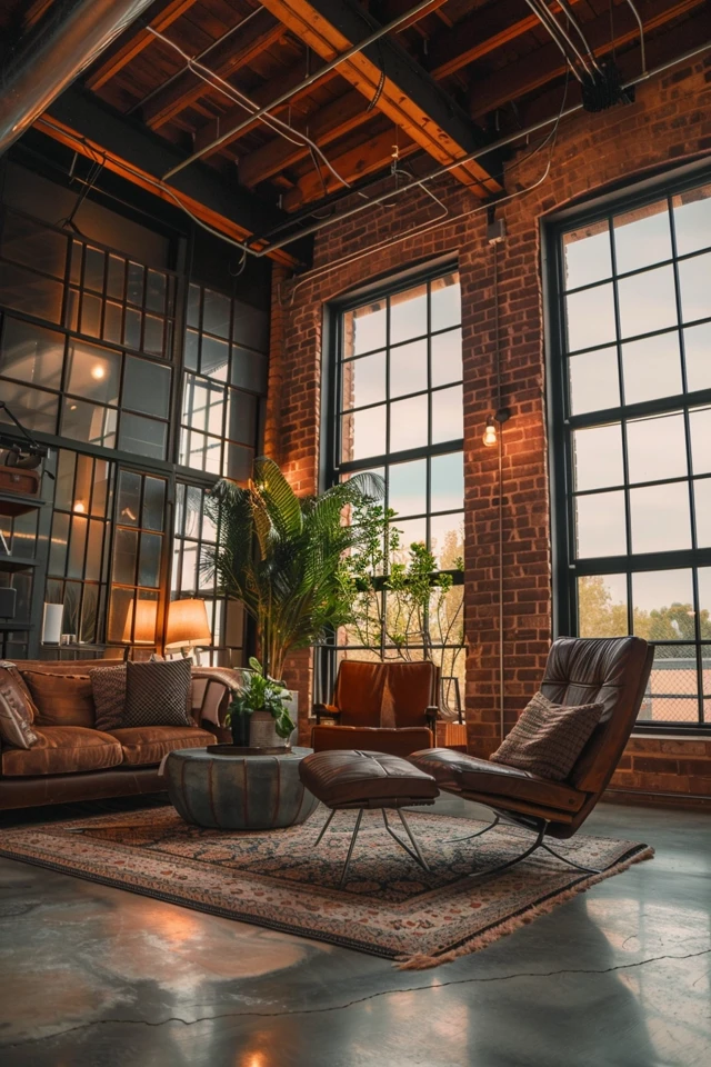 How to Decorate Living Room Industrial Style