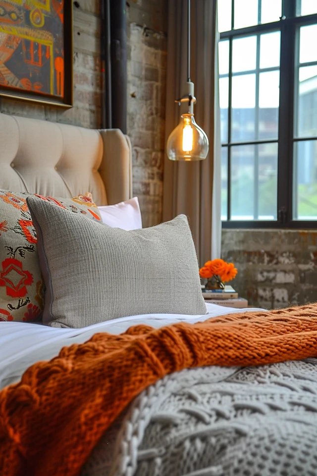 Embracing Industrial Chic Design in Your Bedroom - photo 2