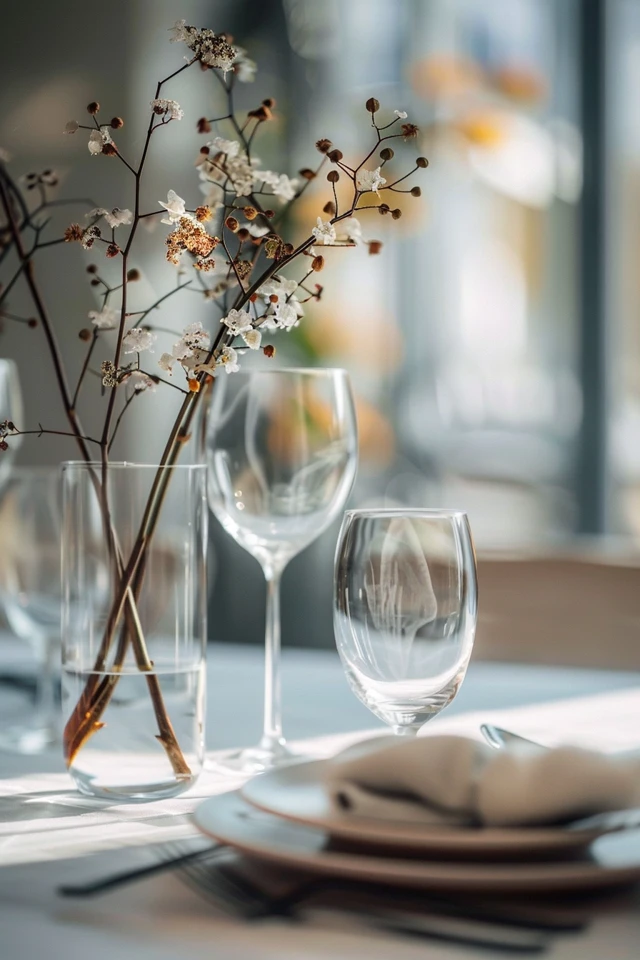 Accessorize with Gold Candleholders and Flatware