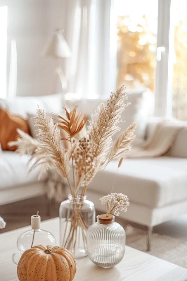 Cozy Fall Living Room Decor on Pinterest