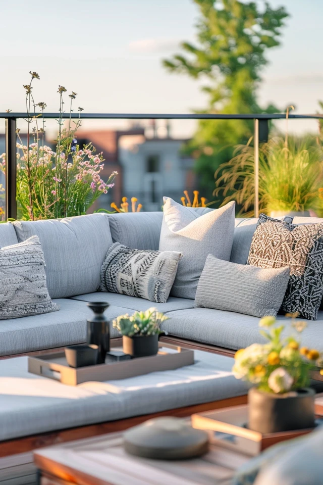 Stylish Design Elements for Small Roof Decks