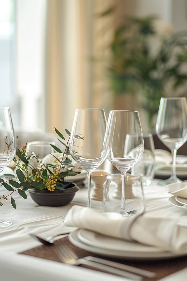 Embellishments for Festive Table Cloth Decoration