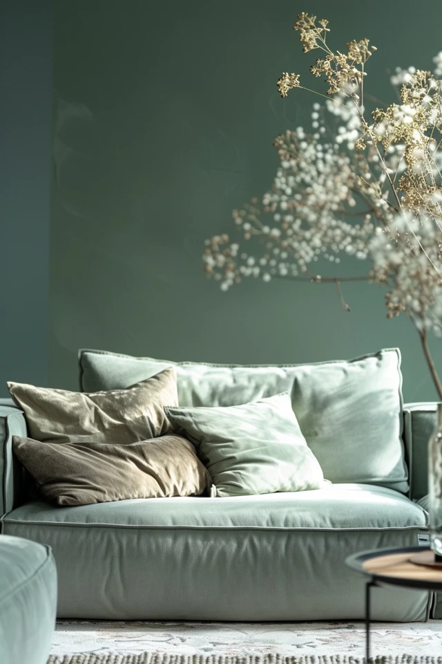 Sage Green as a Background