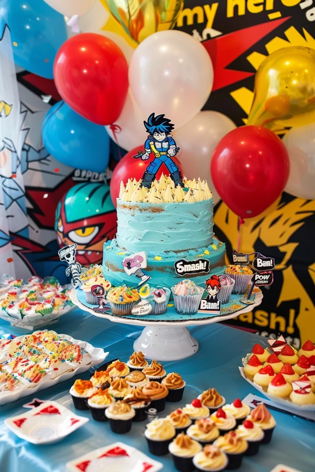 My Hero Academia Party Decorations and Centerpieces