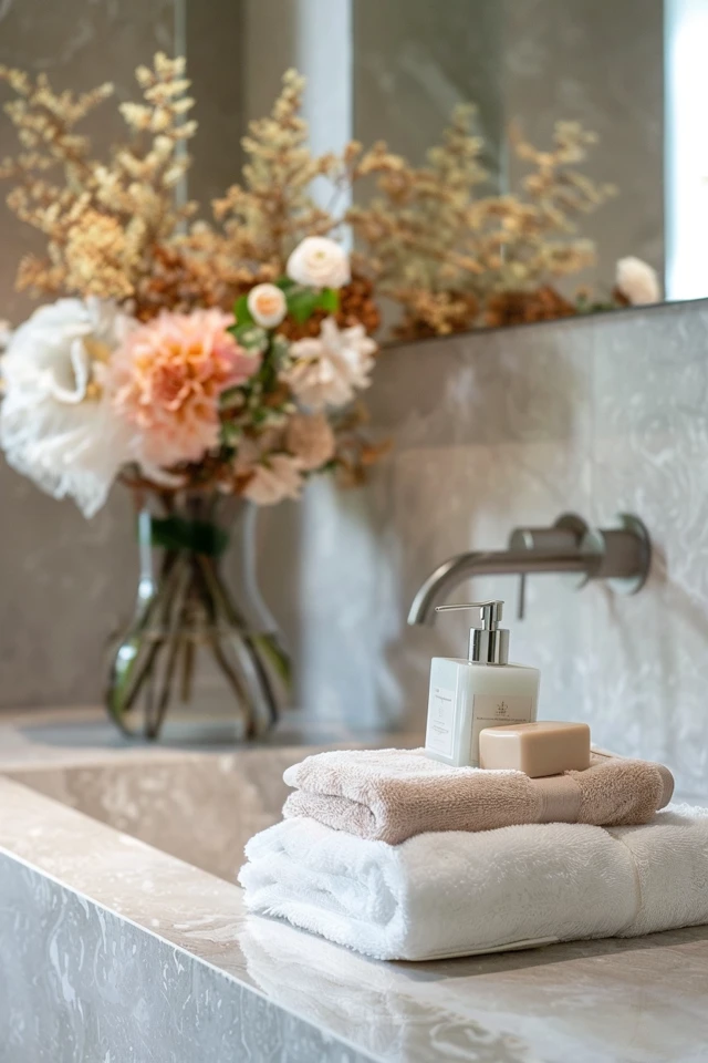 Wallpaper – Chic Powder Room Accent Wall | Ideas to Dazzle