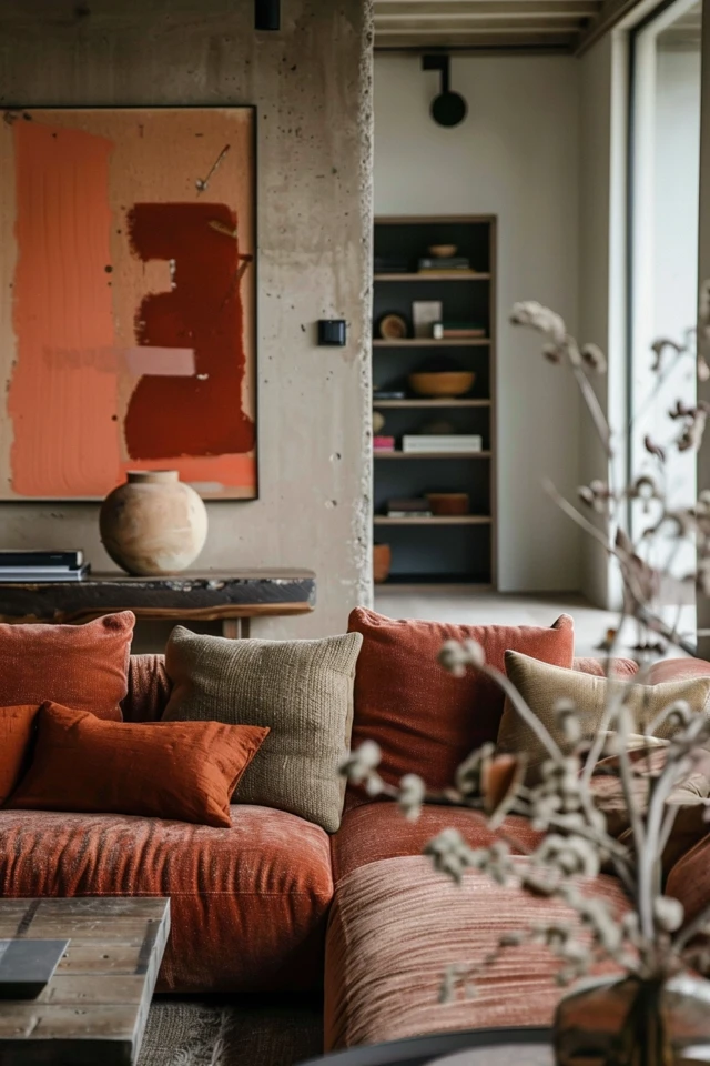 Blue and Brown Combination